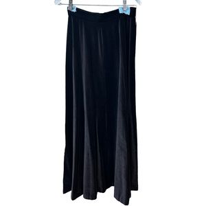 Vintage 1960s Century of Boston Stunning Black Maxi Skirt Womens 4